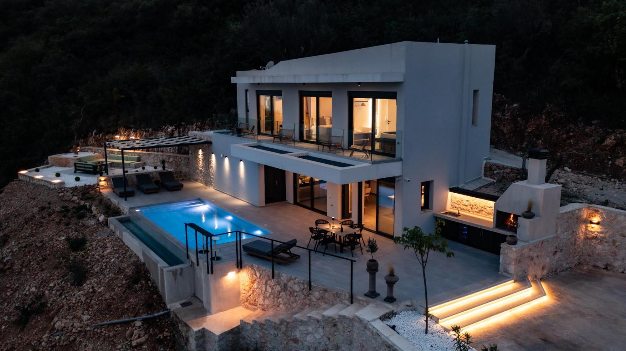 Pantea Luxury Villa ヴァシリキ エクステリア 写真